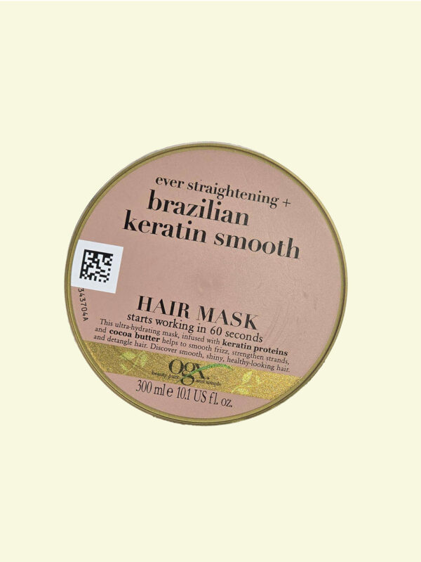 ماسک مو کراتین اوجی ایکس برزیلی |Brazilian Keratin Smooth
