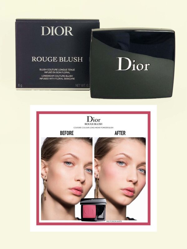 رژگونه دیور اصلی Dior Rouge Blush 962 Poison Matte - Image 3