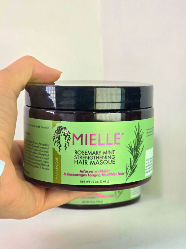 ماسک موی تقویت‌کننده رزماری و نعناع میِل (Mielle)