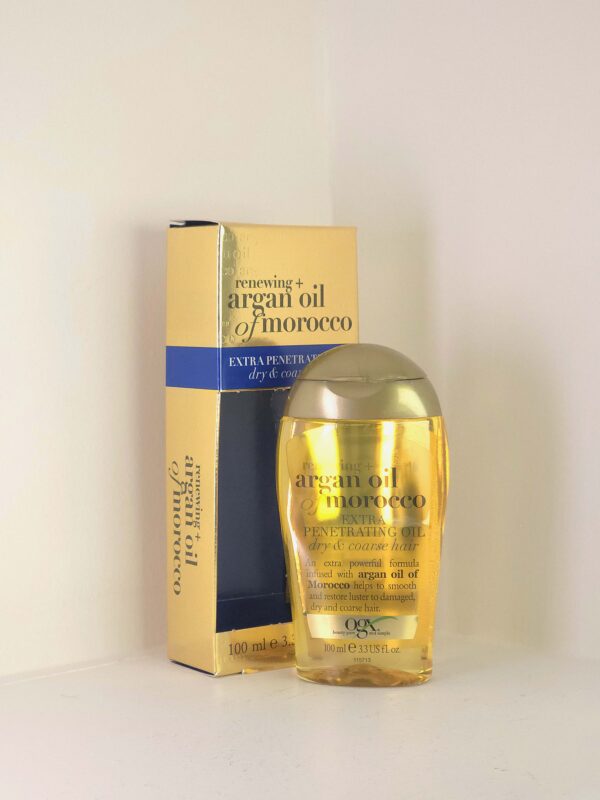 روغن آرگان مراکشی OGX اصلی مخصوص موهای خشک و ضخیم - Image 3